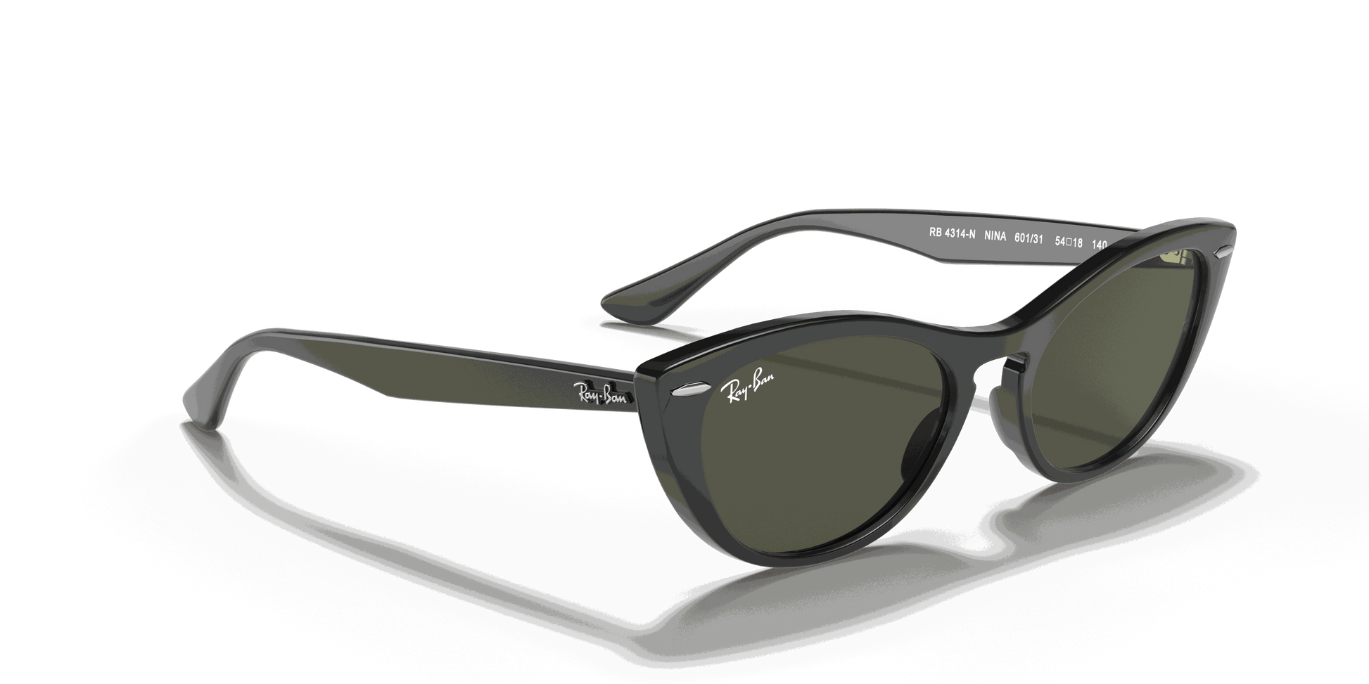 [G-15 Green Lenses, Polished Black Frame]