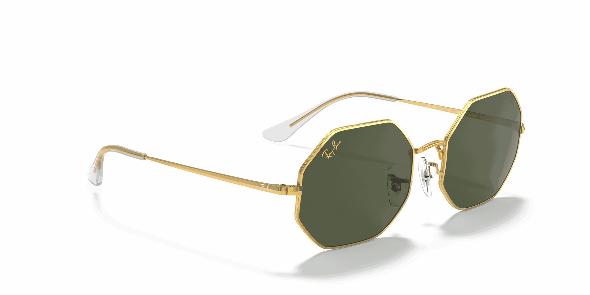 [G-15 Green Lenses, Polished Gold Frame]