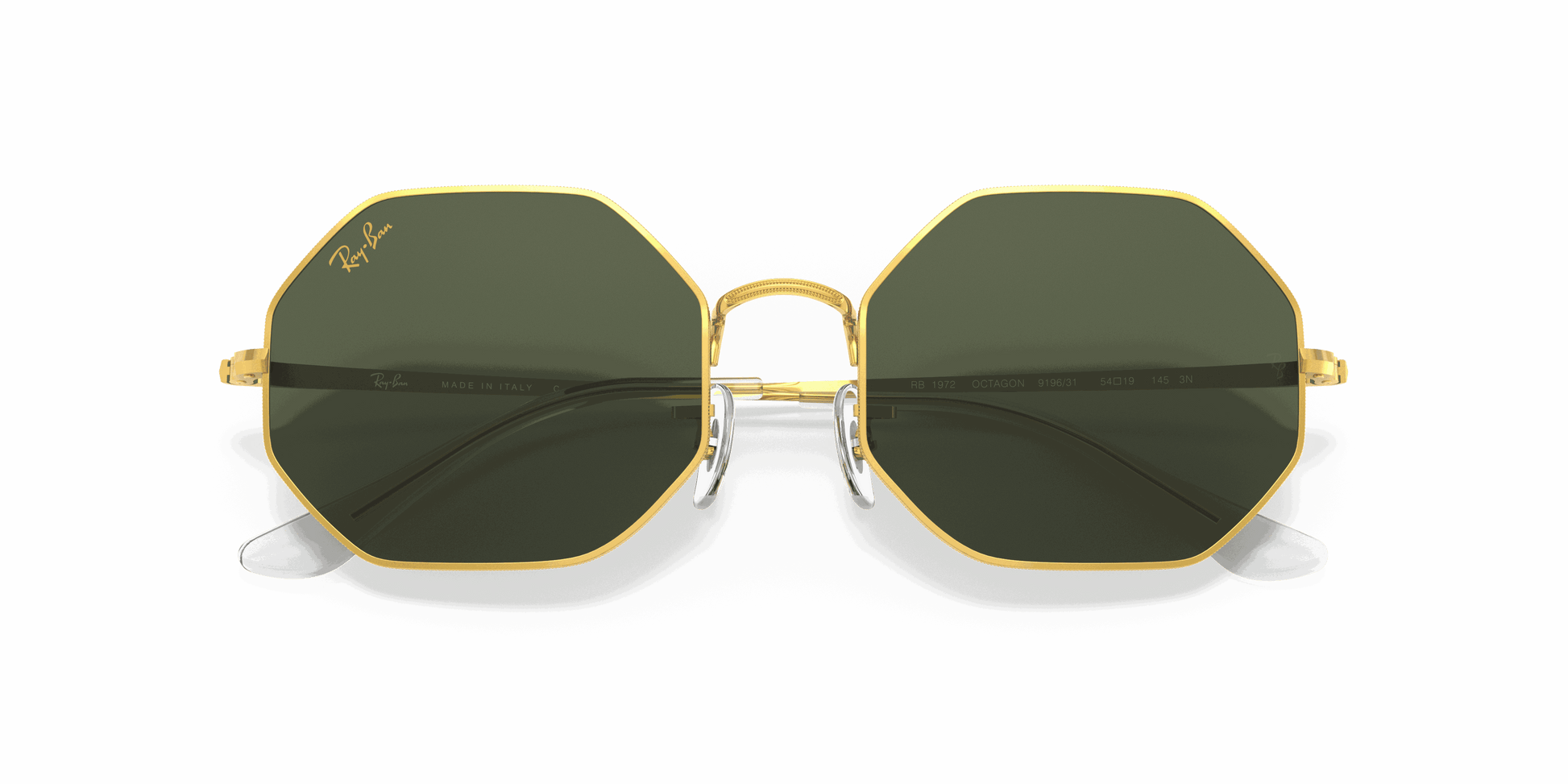 [G-15 Green Lenses, Polished Gold Frame]