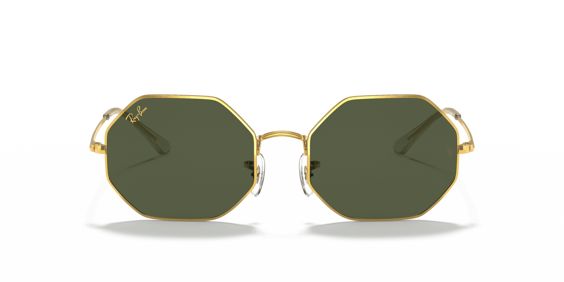 [G-15 Green Lenses, Polished Gold Frame]