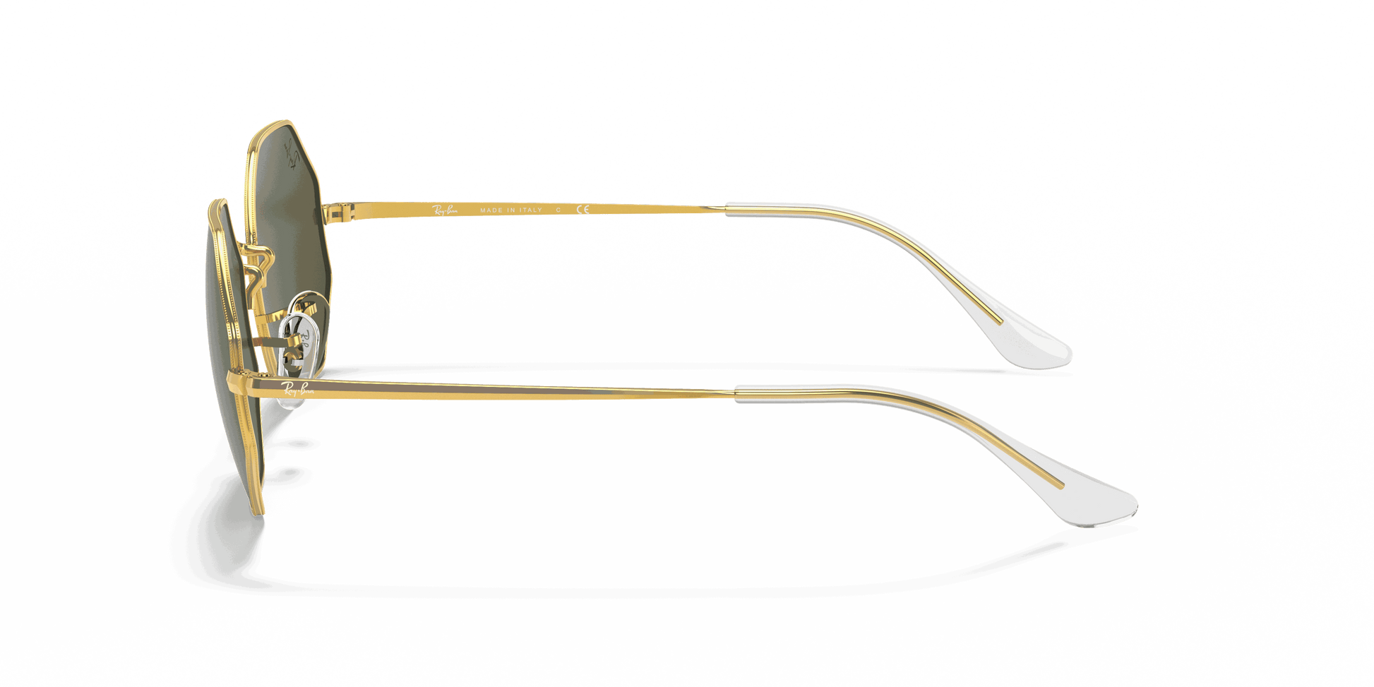 [G-15 Green Lenses, Polished Gold Frame]