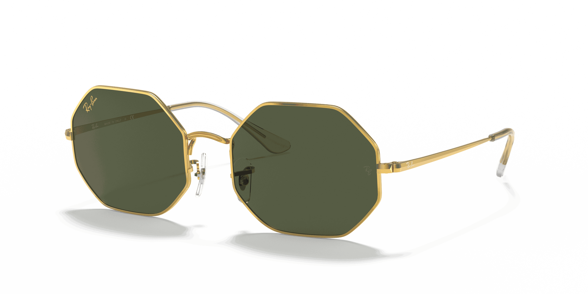 [G-15 Green Lenses, Polished Gold Frame]