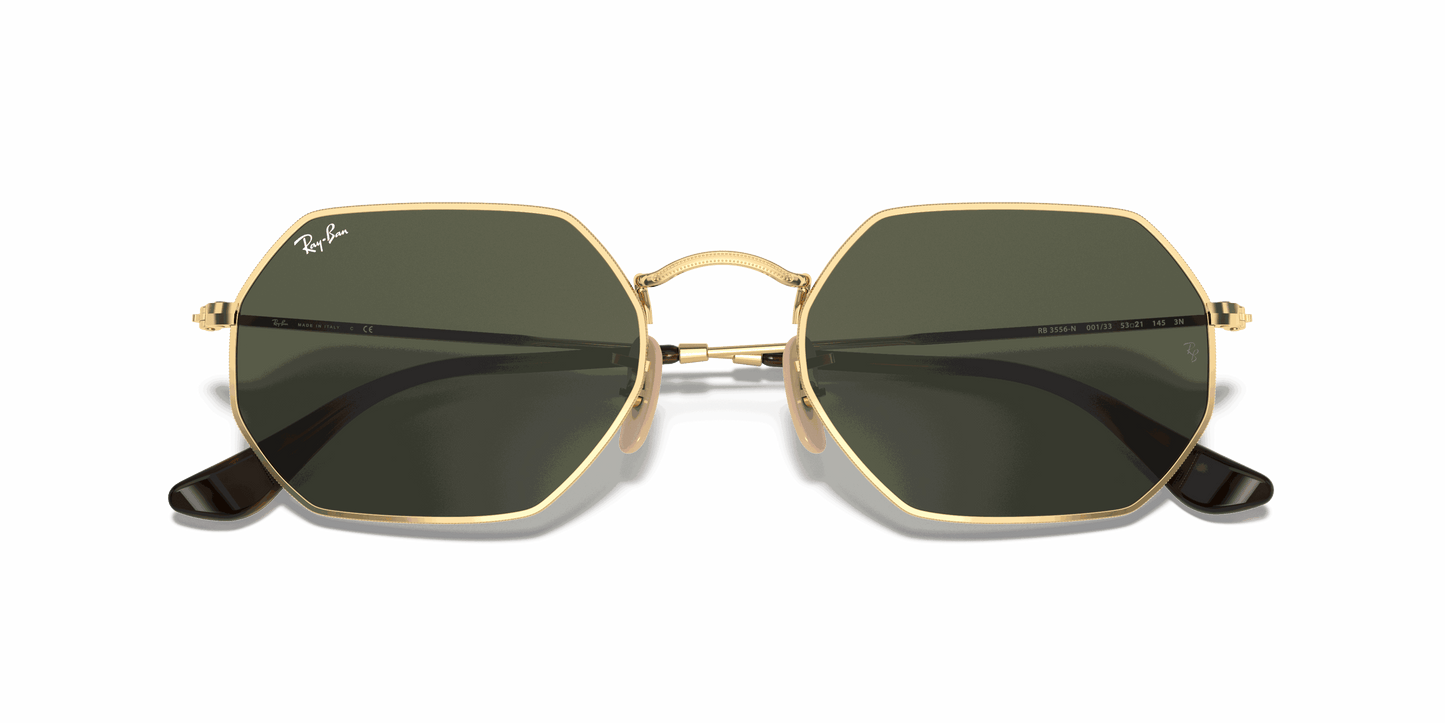 [G-15 Green Lenses, Polished Arista Gold Frame]