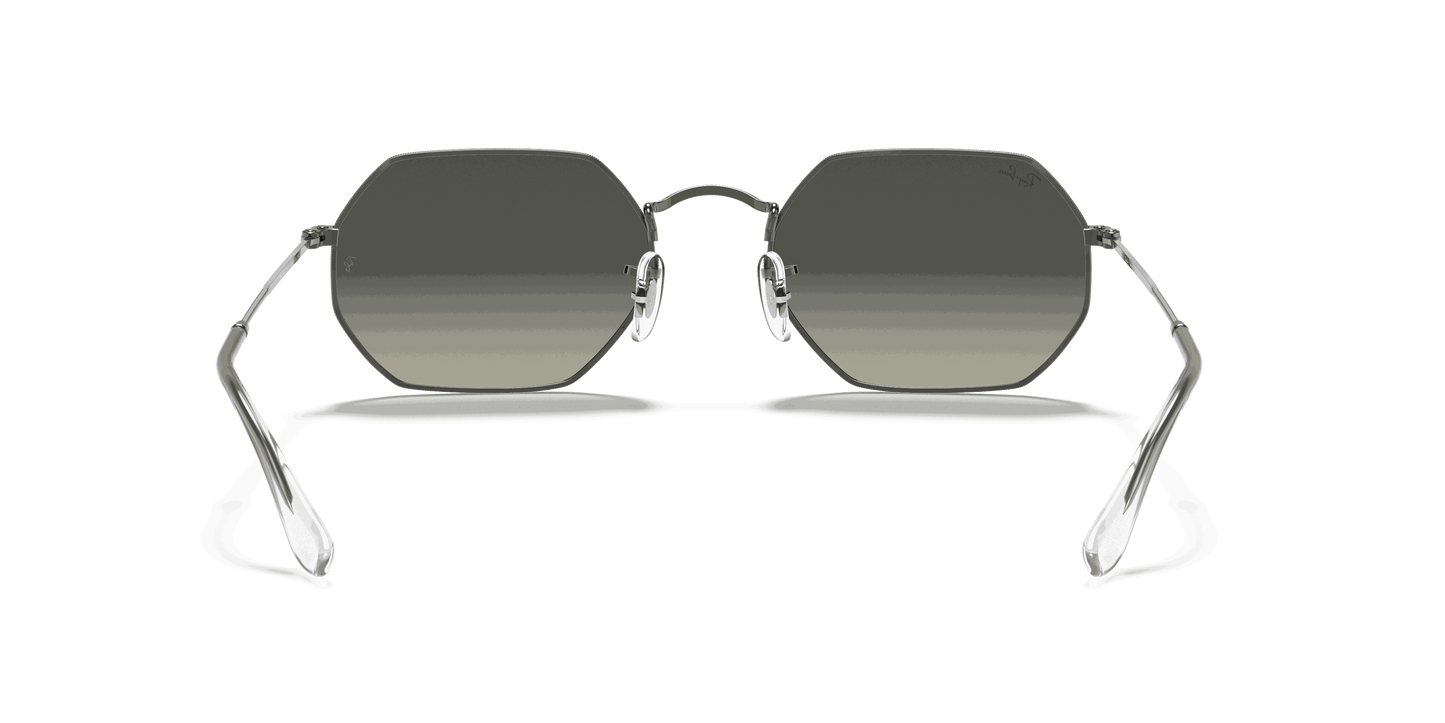 [Grey Gradient Lenses, Polished Gunmetal Frame]