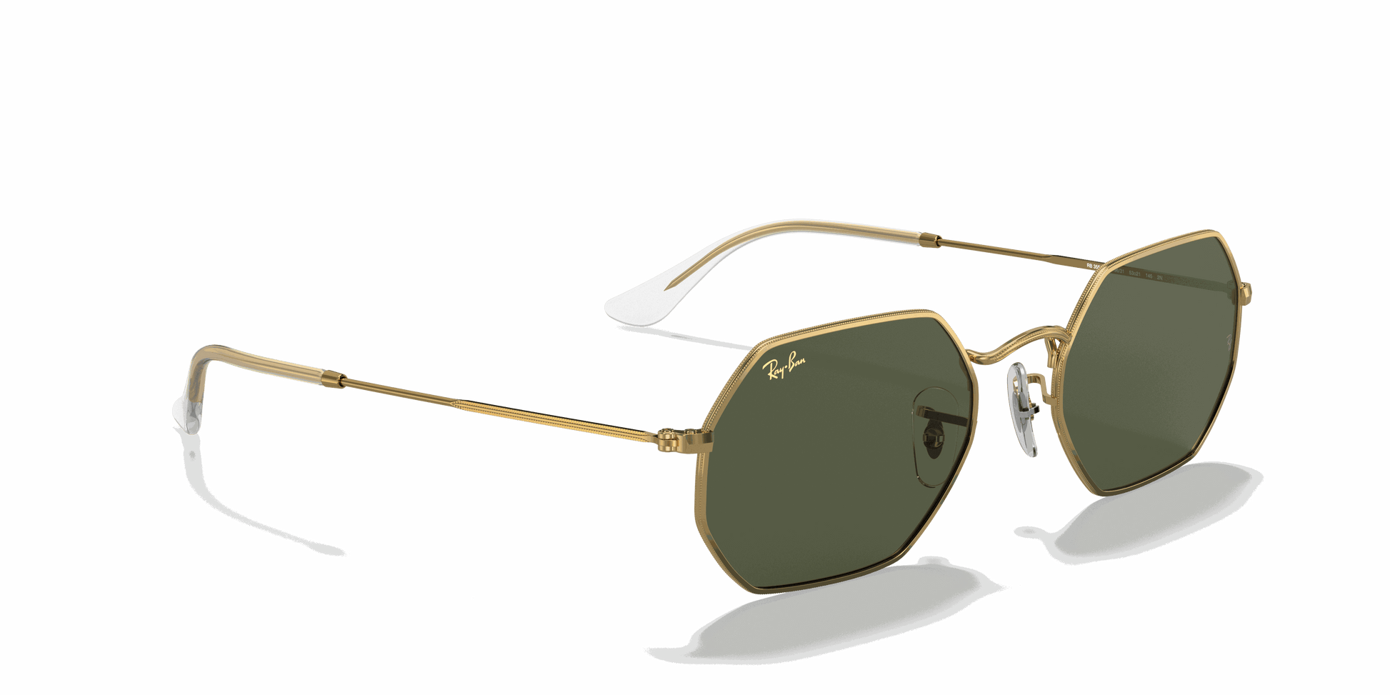 [G-15 Green Lenses, Polished Gold Frame]