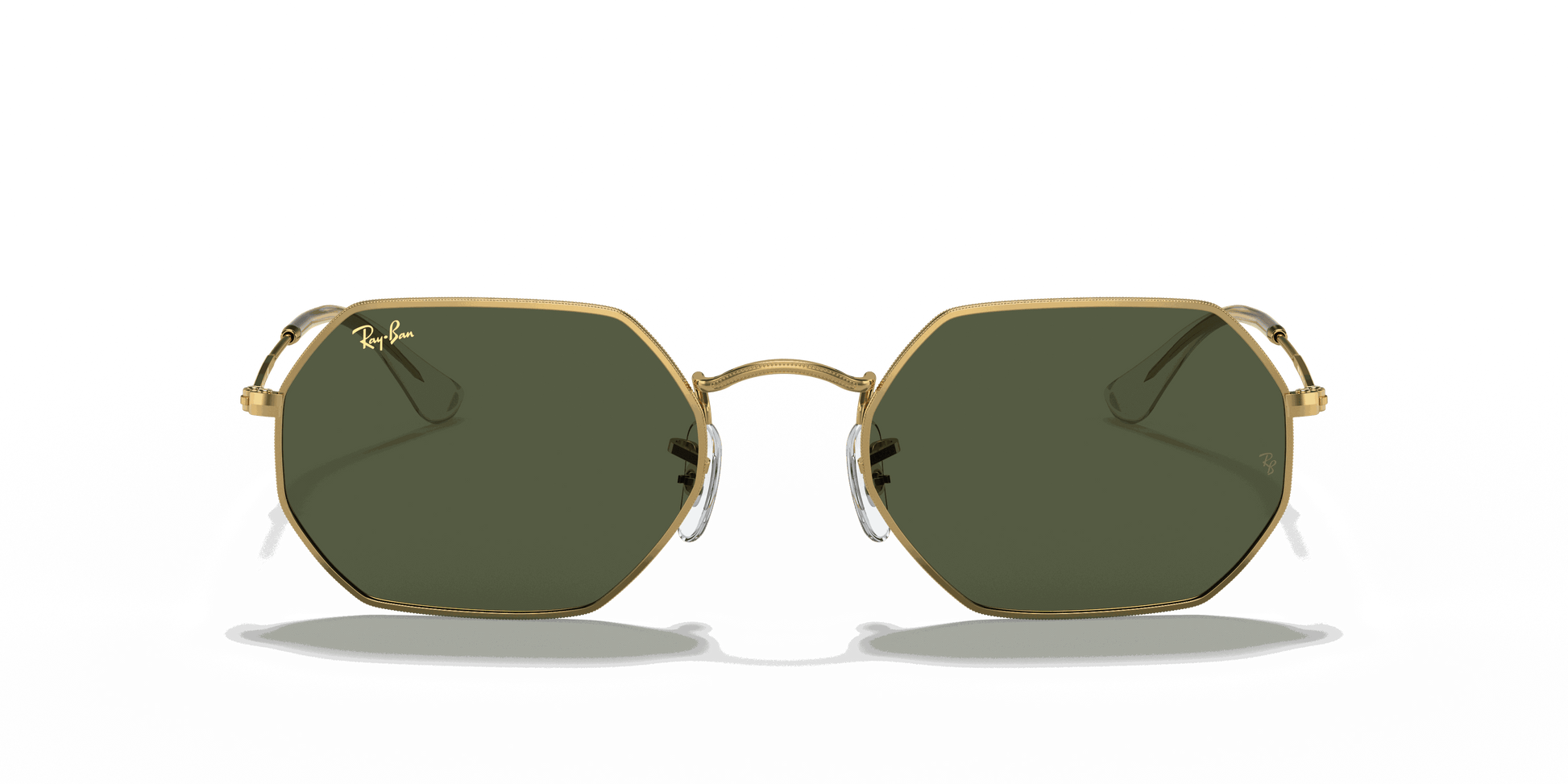 [G-15 Green Lenses, Polished Gold Frame]