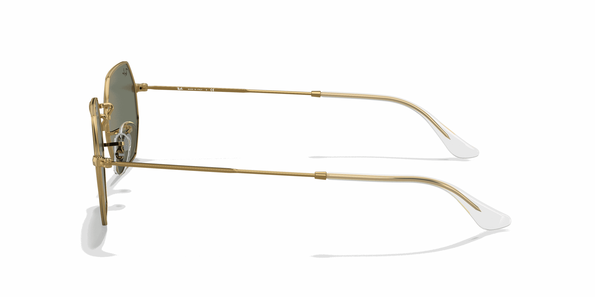 [G-15 Green Lenses, Polished Gold Frame]