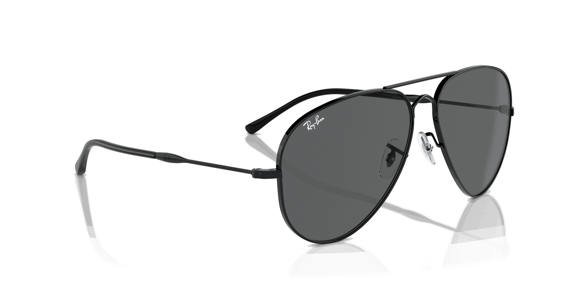[Dark Grey Lenses, Polished Black Frame]