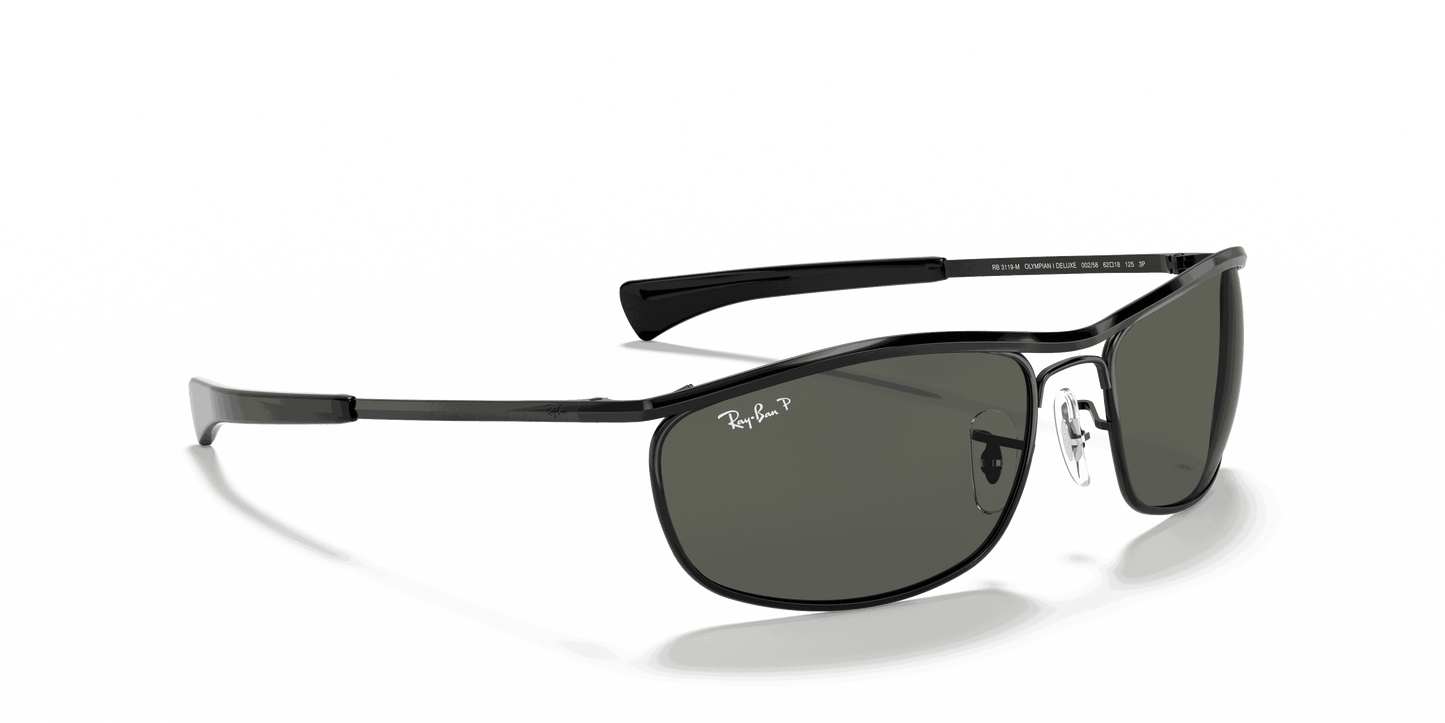 [G-15 Green Lenses, Polished Black Frame]