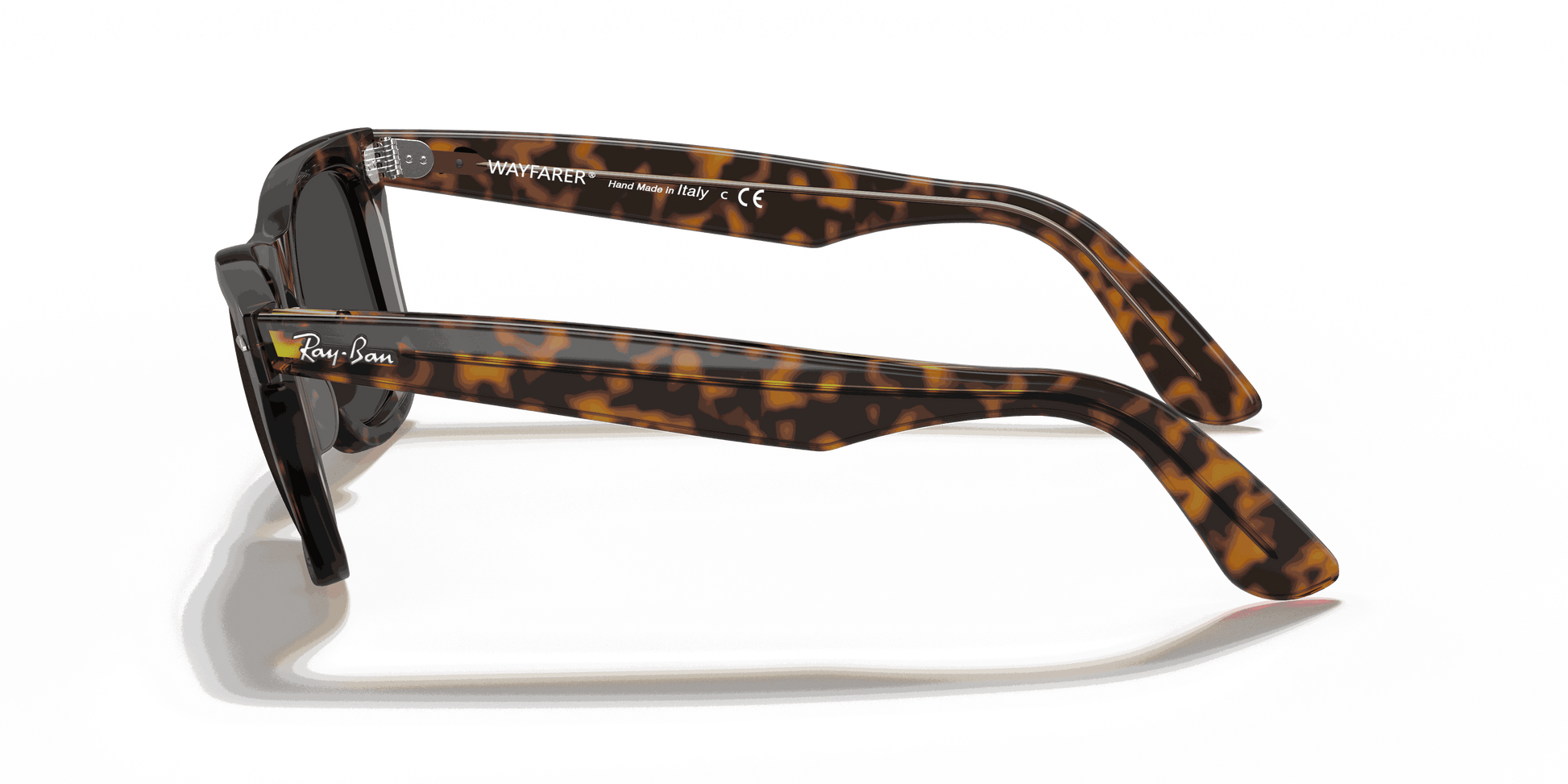 [Dark Grey Lenses, Polished Havana On Transparent Brown Frame]
