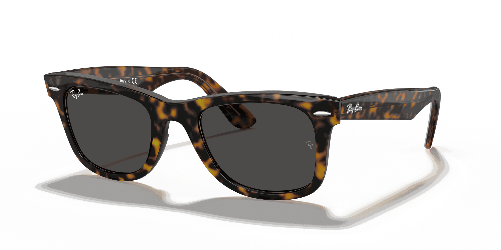 [Dark Grey Lenses, Polished Havana On Transparent Brown Frame]
