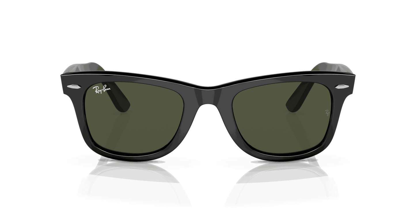 [Green Lenses, Polished Black Frame]