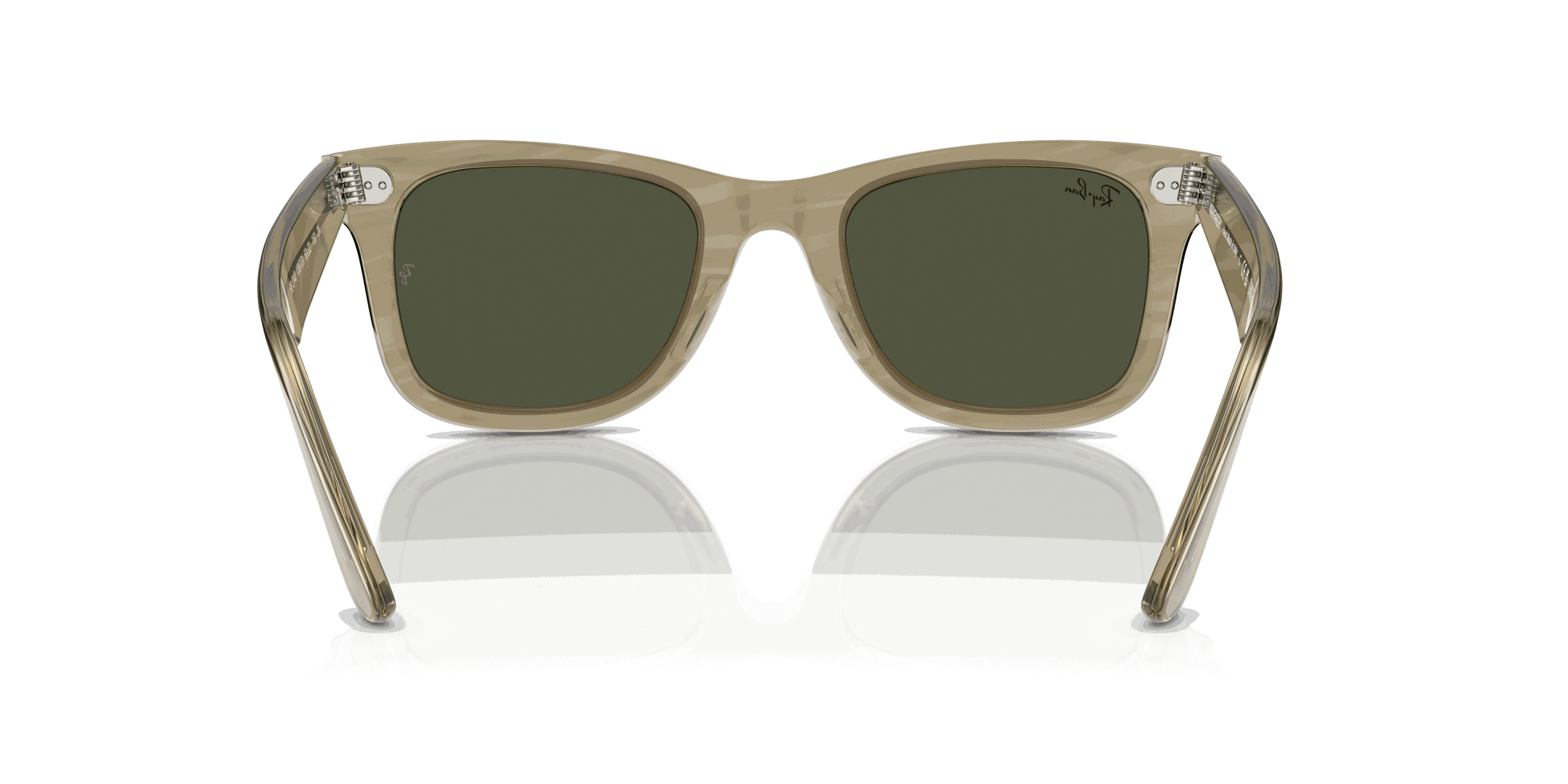[Green Lenses, Polished Photo Striped Grey Frame]