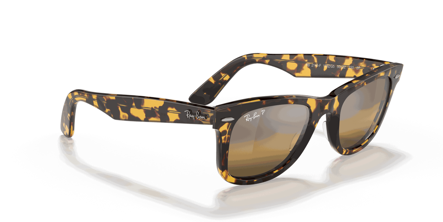 [Silver/Brown Lenses, Polished Transparent Blue Frame]
