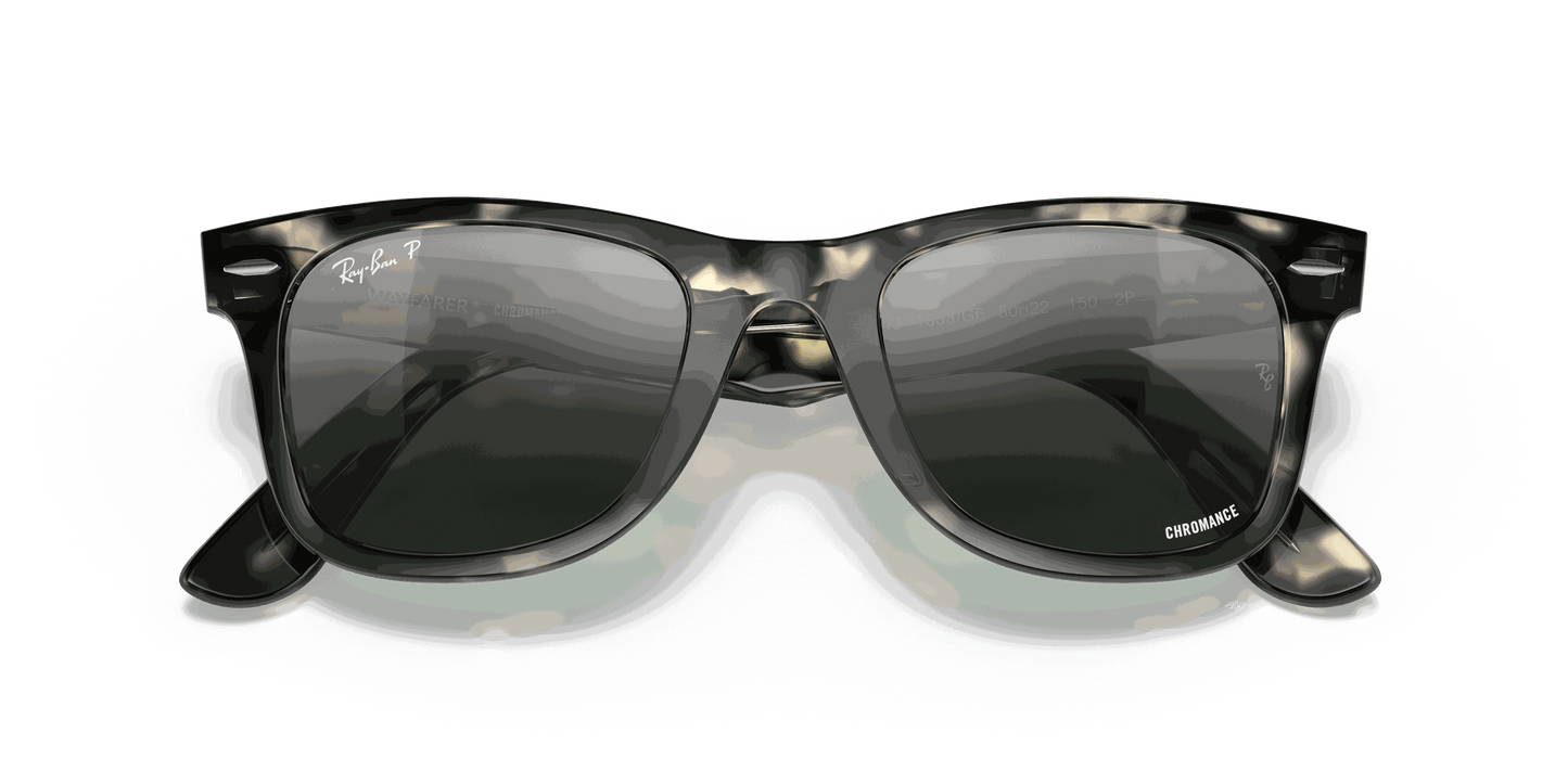 [Silver/Blue Lenses, Polished Grey Havana Frame]