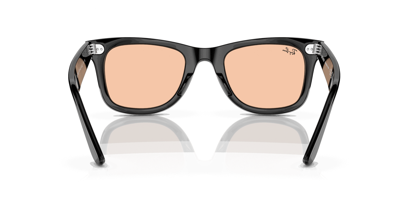 [Pink Lenses, Polished Black Frame]
