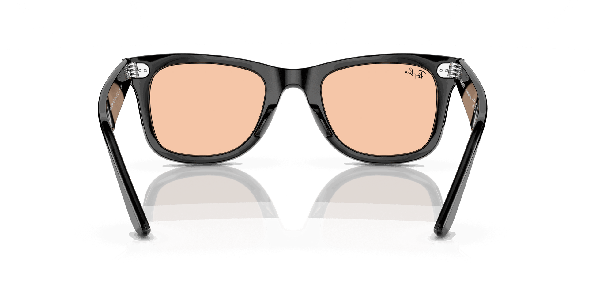 [Pink Lenses, Polished Black Frame]