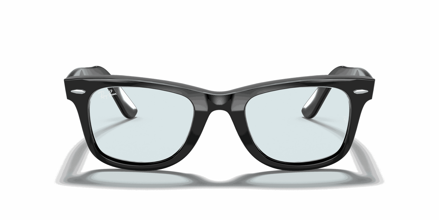 [Light Grey Lenses, Polished Black Frame]