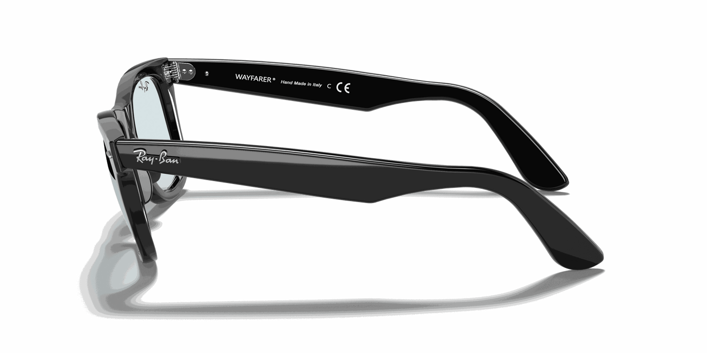 [Light Grey Lenses, Polished Black Frame]