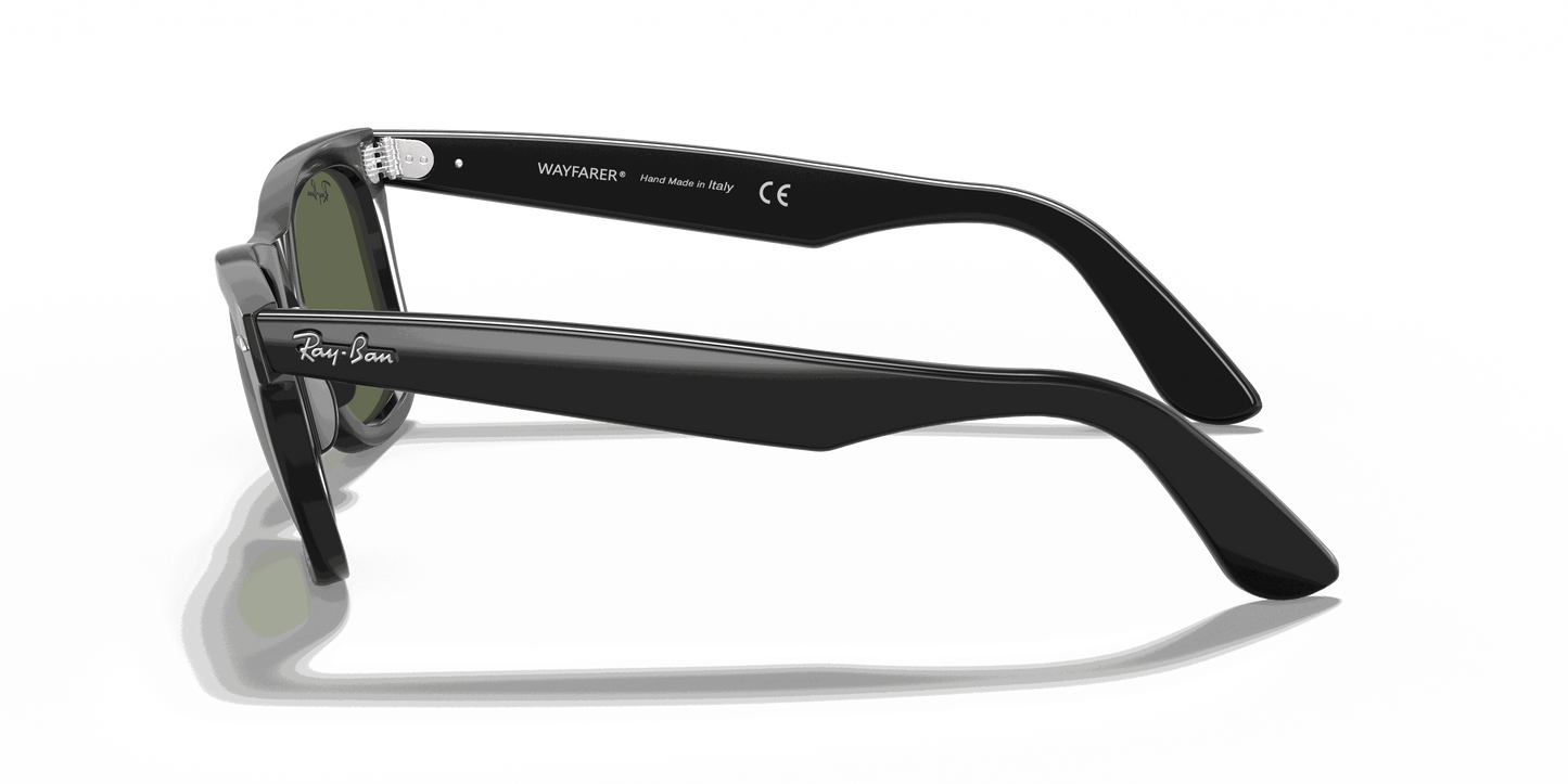 [G-15 Green Lenses, Polished Black Frame]
