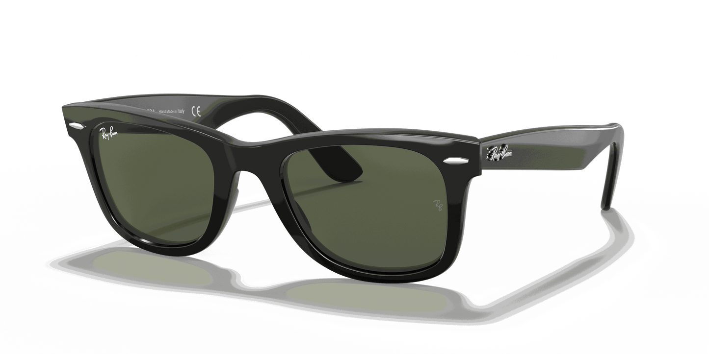 [G-15 Green Lenses, Polished Black Frame]