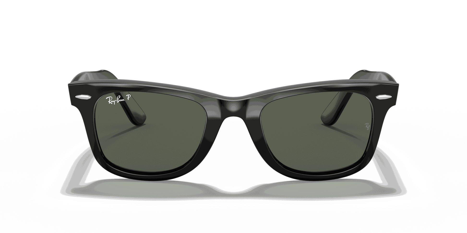[Green Lenses, Polished Black Frame]