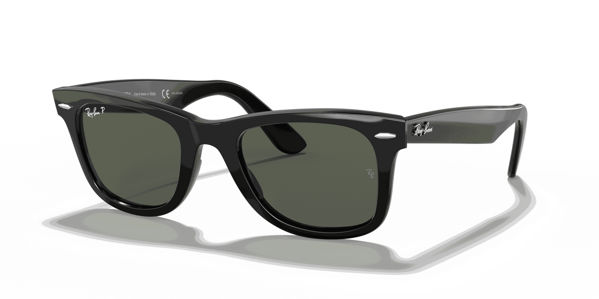 [Green Lenses, Polished Black Frame]
