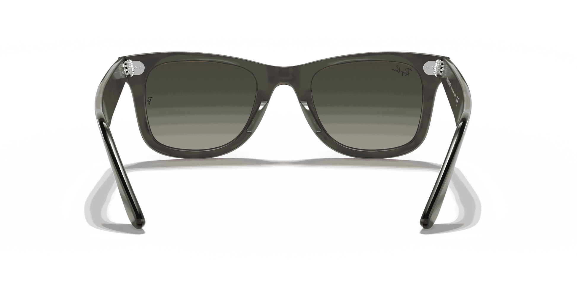 [Grey Gradient Lenses, Polished Grey On Havana Frame]