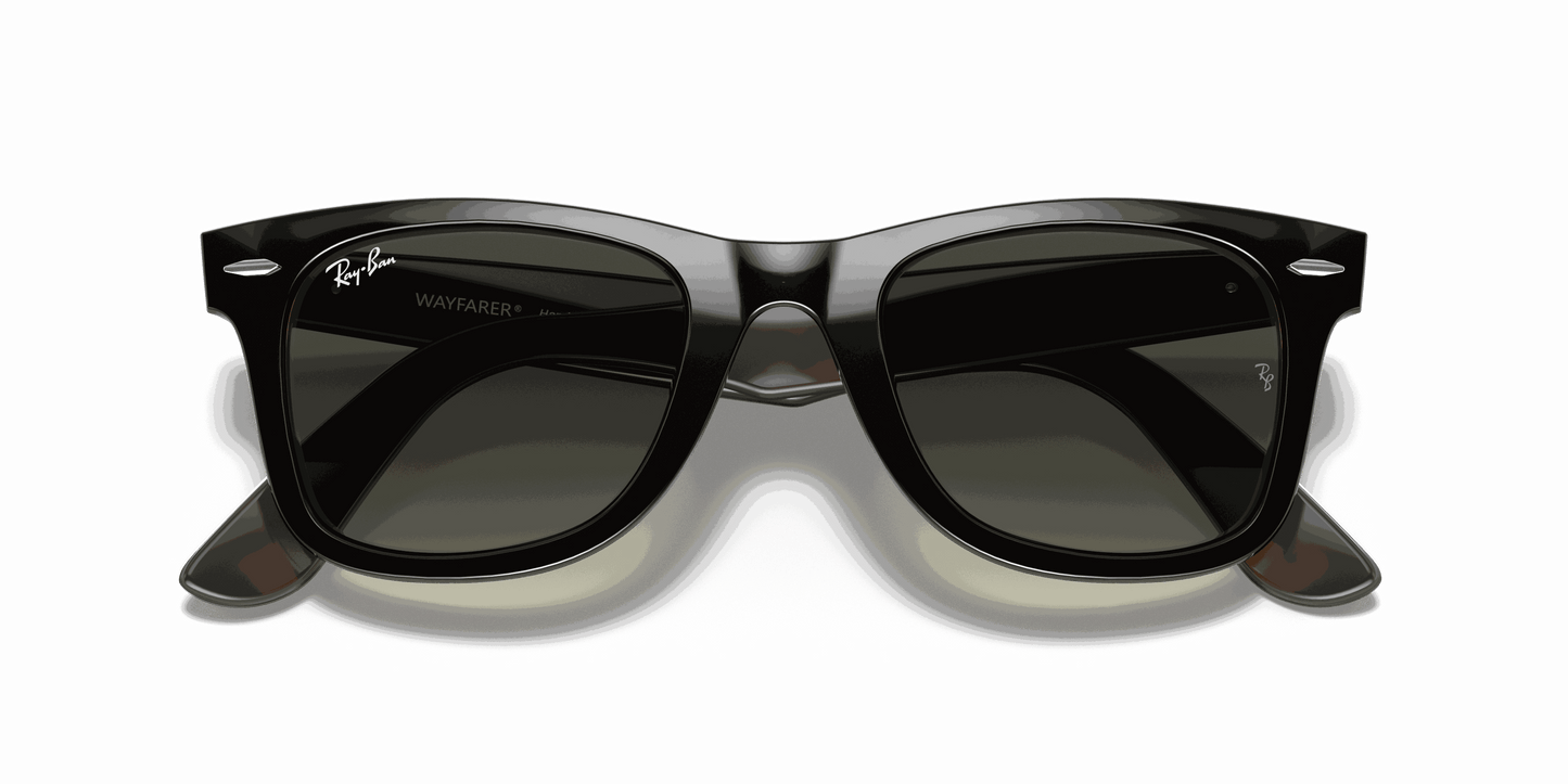[Grey Gradient Lenses, Polished Grey On Havana Frame]