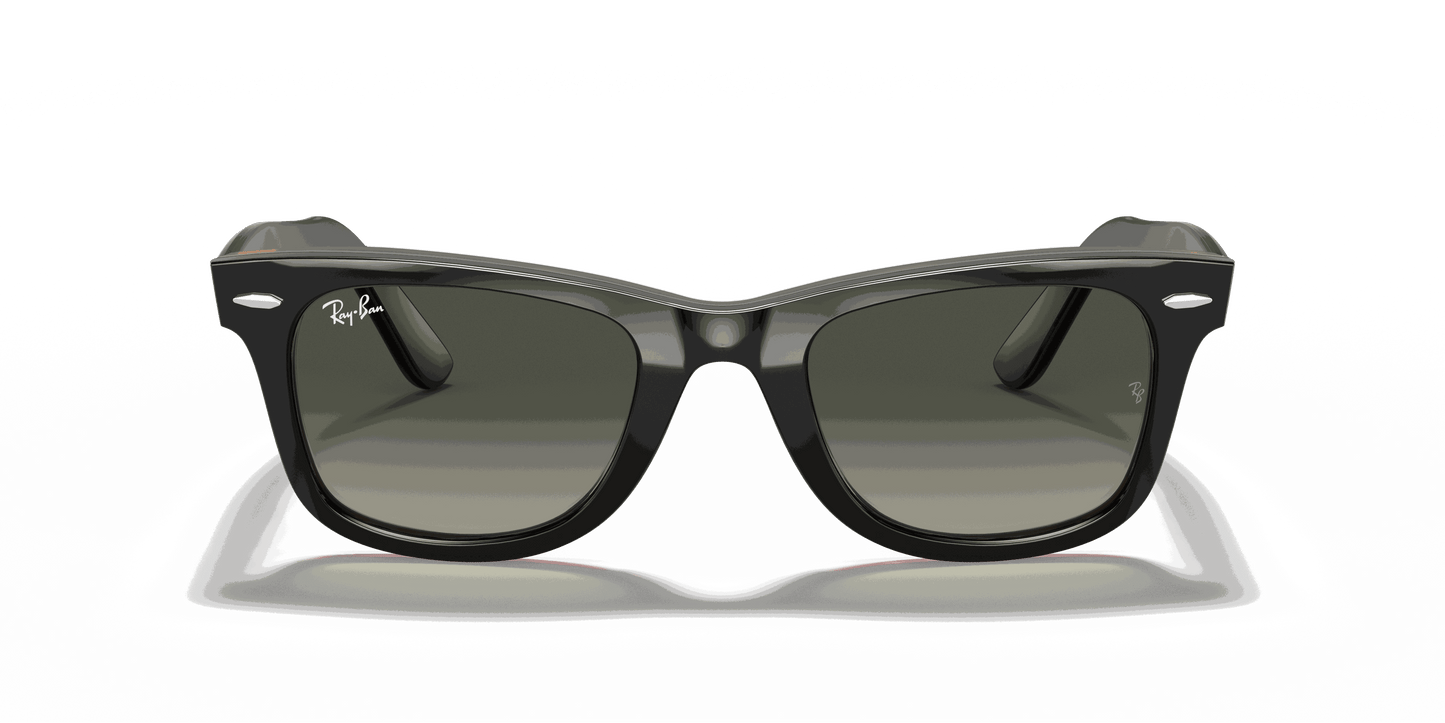 [Grey Gradient Lenses, Polished Grey On Havana Frame]