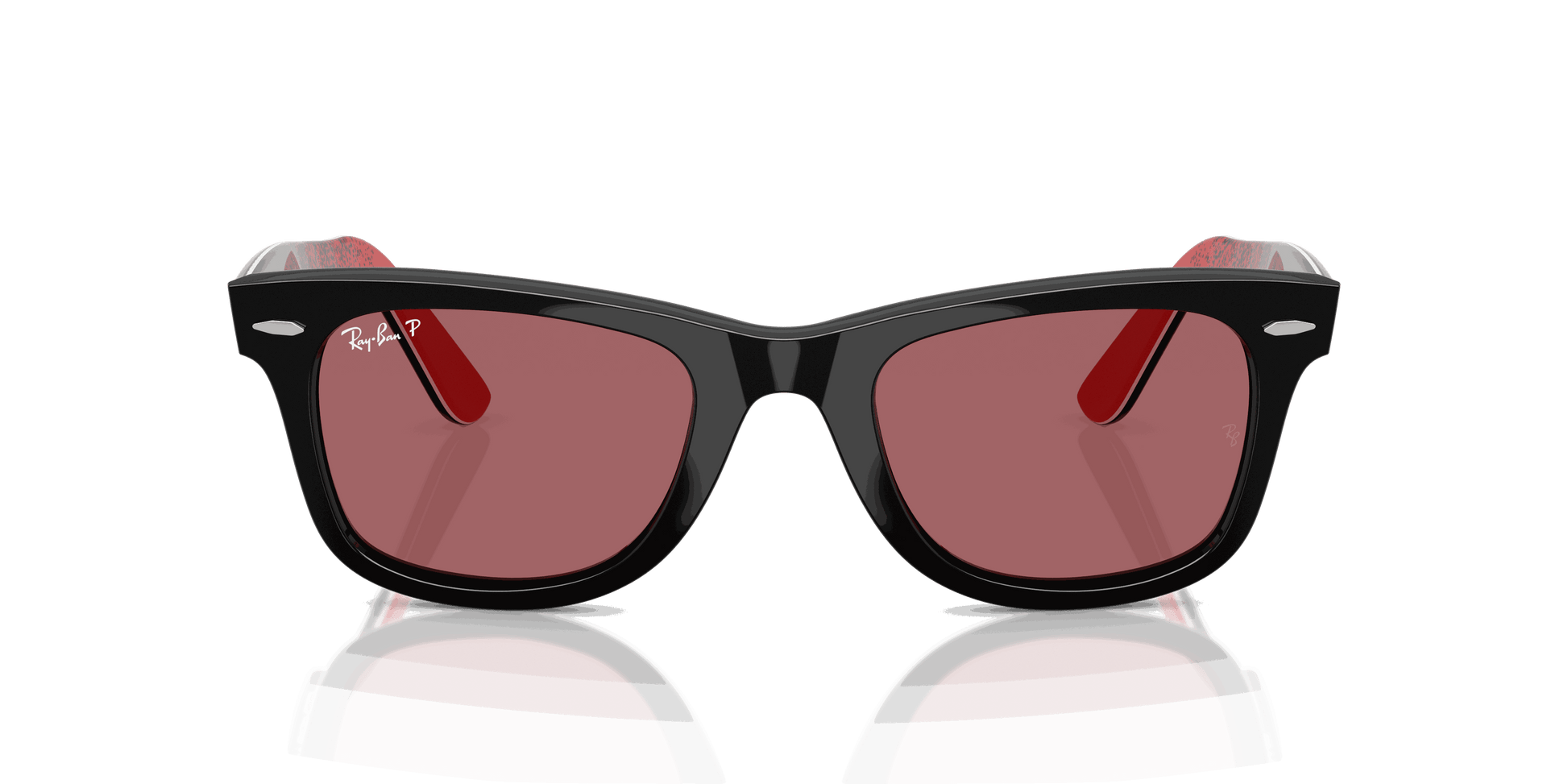 [Polar Purple Lenses, Polished Black Frame]