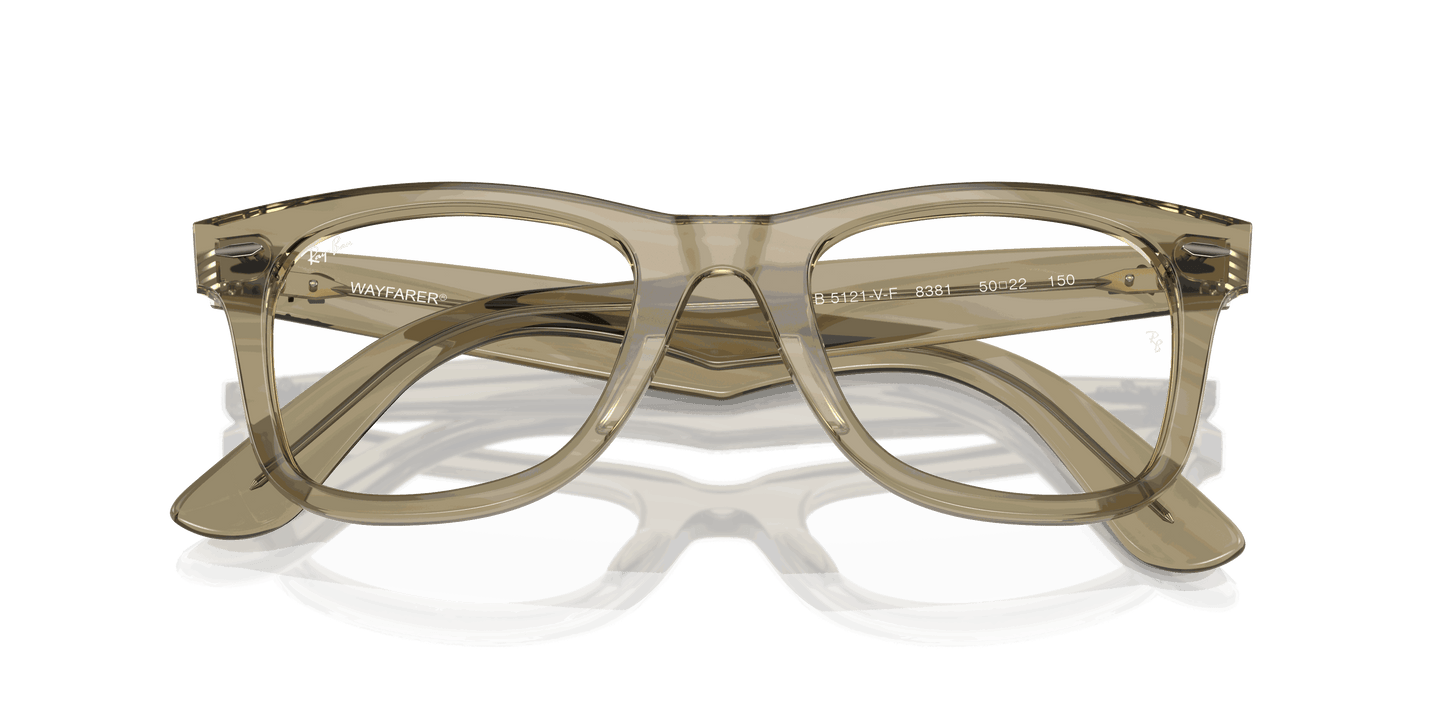 [Clear Lenses, Polished Photo Striped Grey Frame]