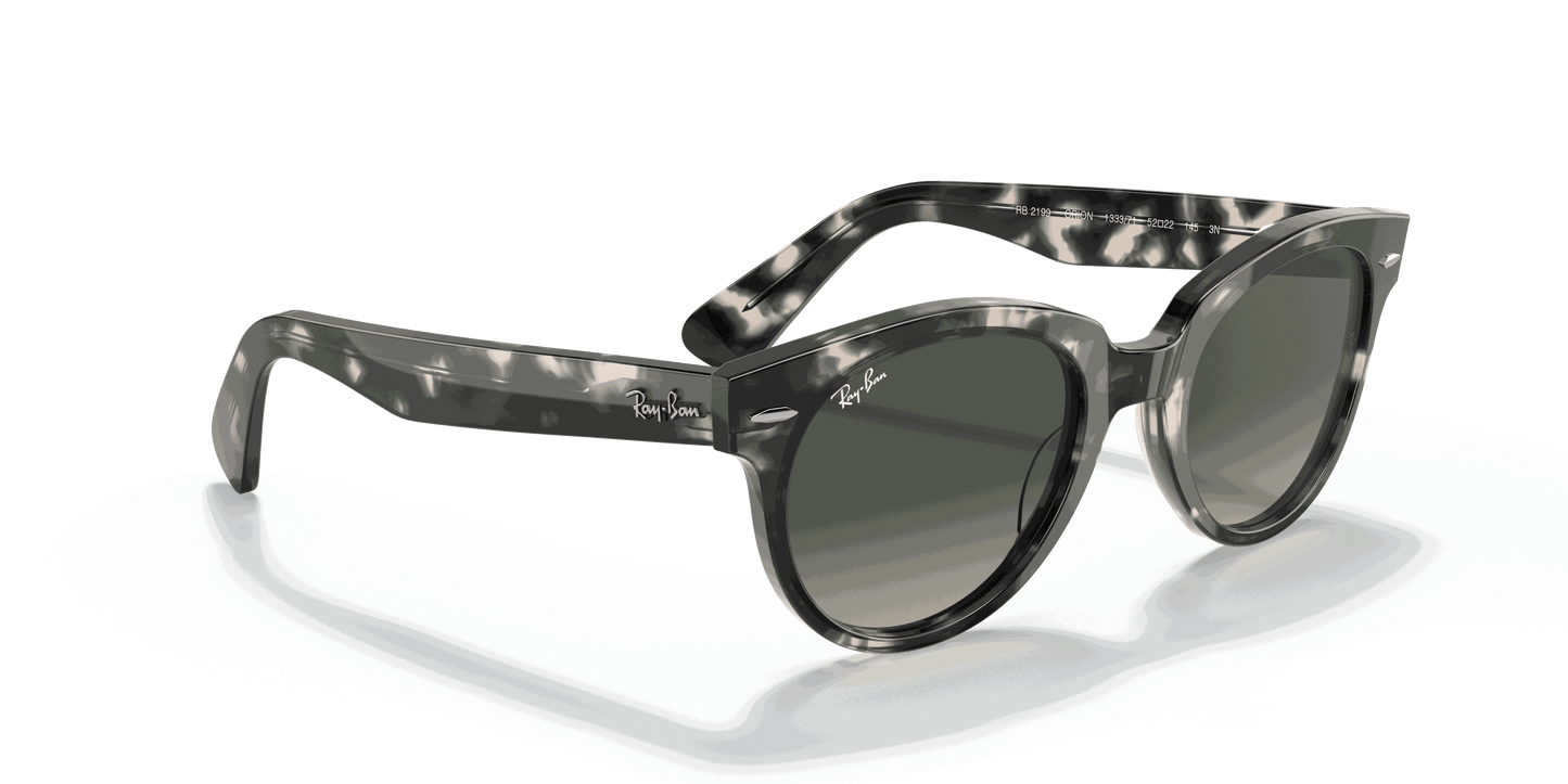 [Grey Gradient Lenses, Polished Grey Havana Frame]
