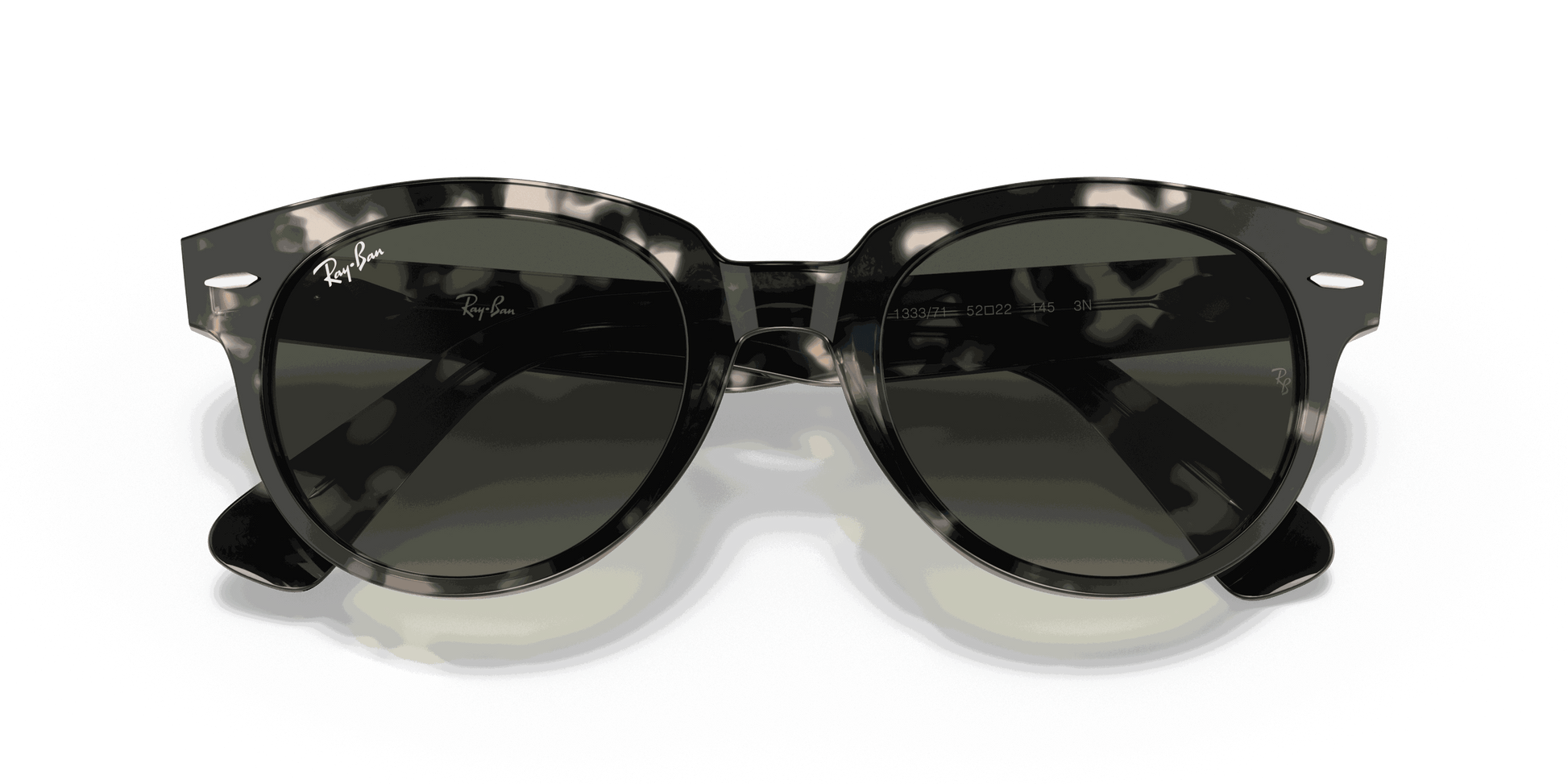 [Grey Gradient Lenses, Polished Grey Havana Frame]