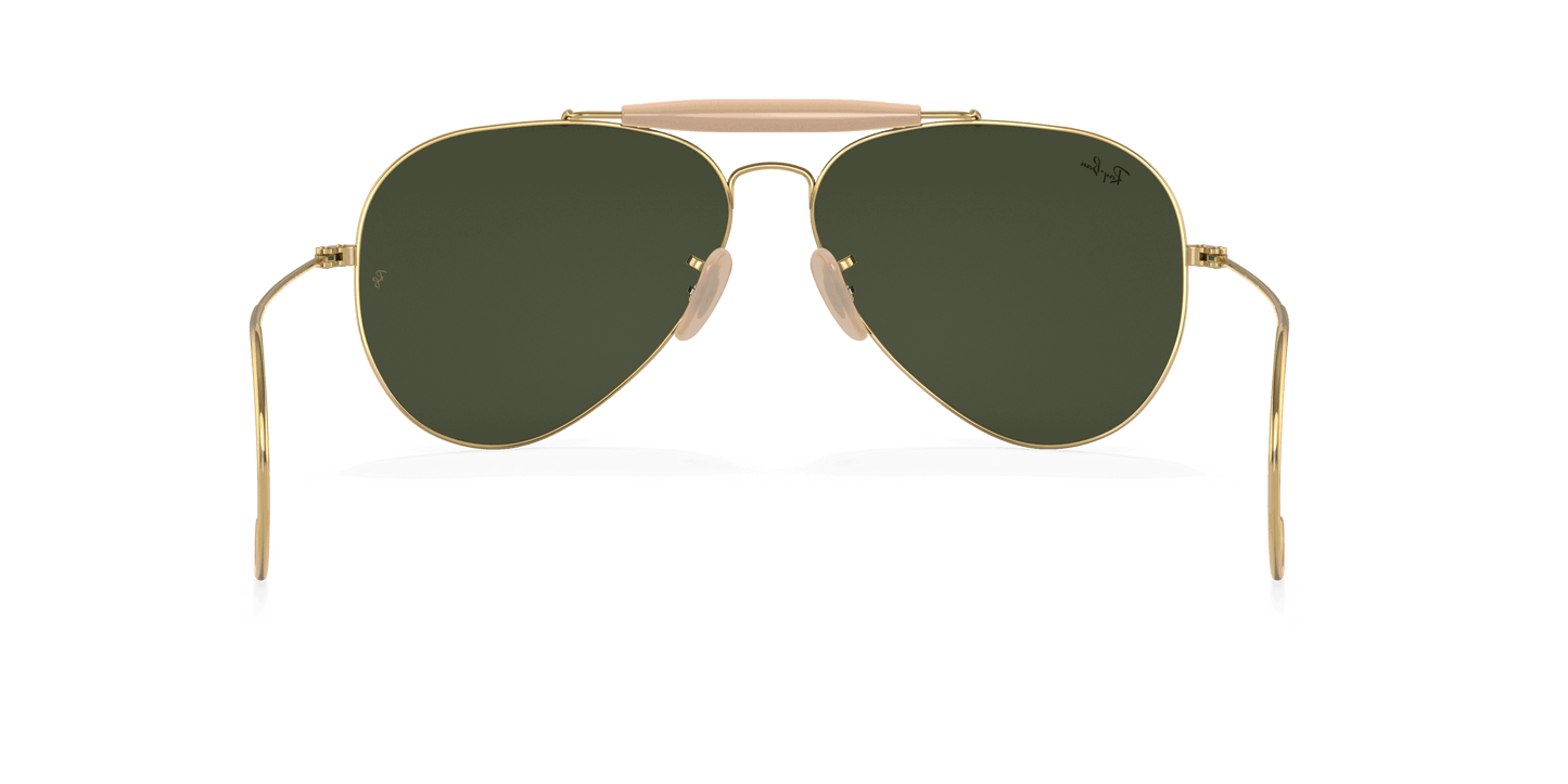 [G-15 Green Lenses, Polished Arista Gold Frame]