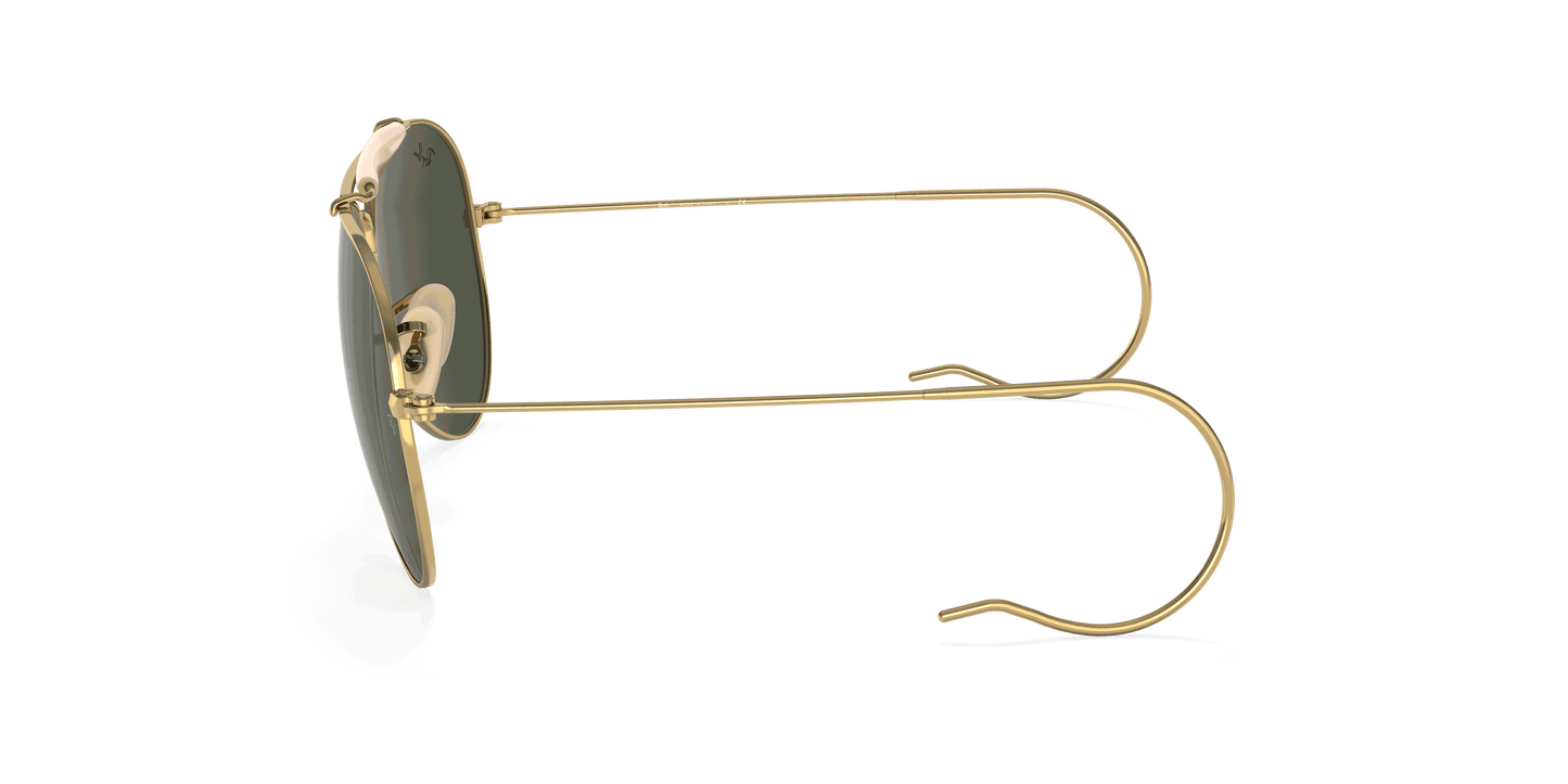[G-15 Green Lenses, Polished Arista Gold Frame]