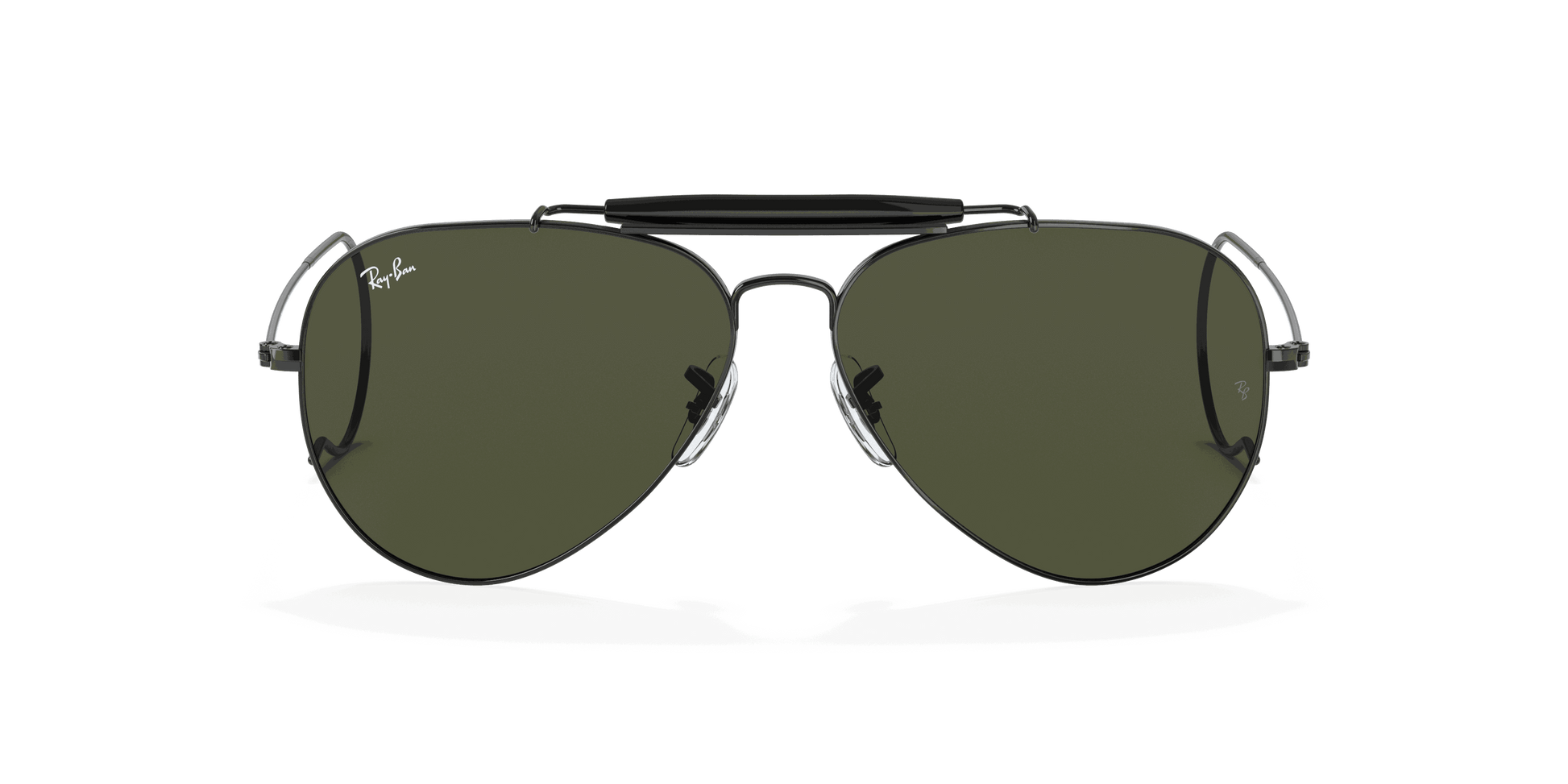 [G-15 Green Lenses, Polished Black Frame]