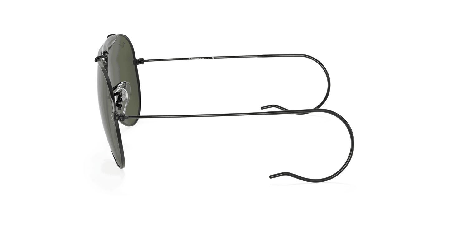 [G-15 Green Lenses, Polished Black Frame]