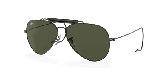 [G-15 Green Lenses, Polished Black Frame]
