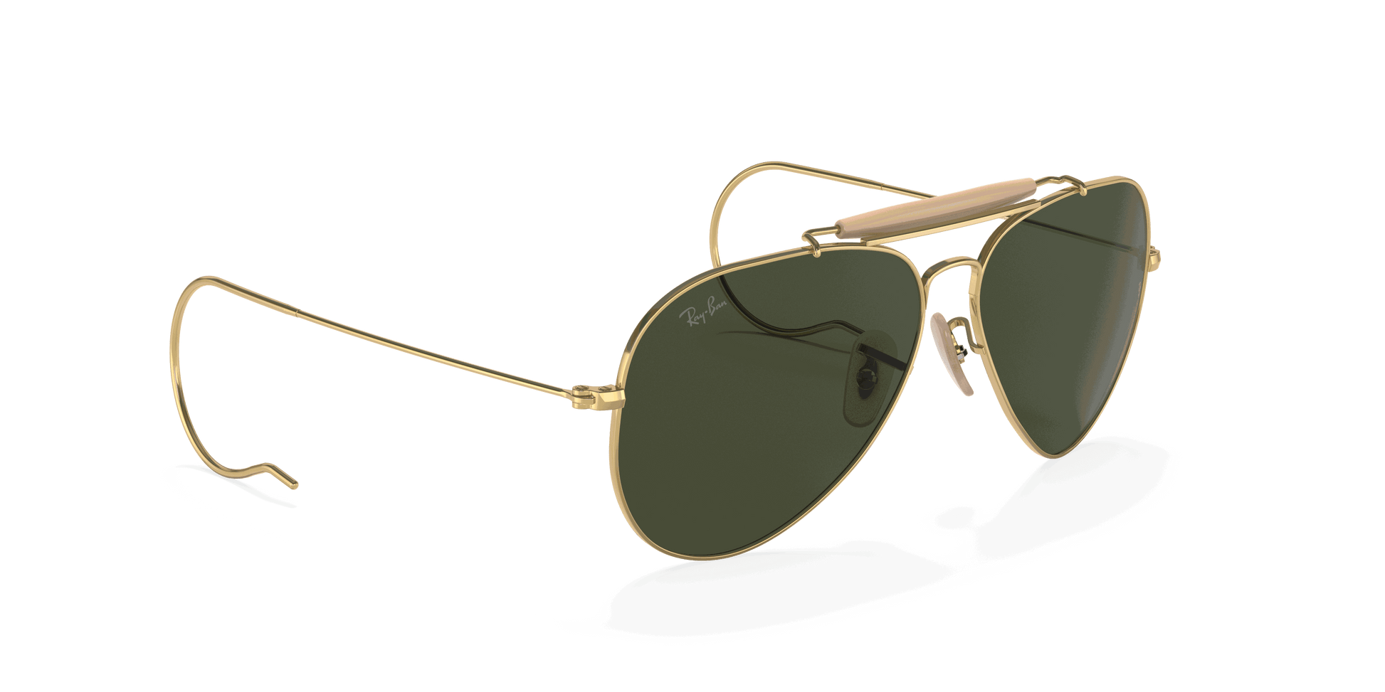 [G-15 Green Lenses, Polished Arista Gold Frame]