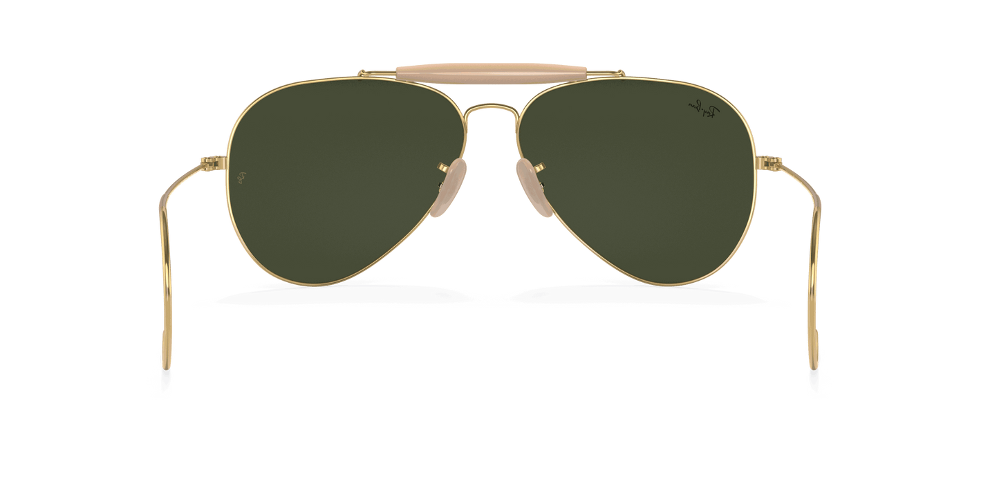 [G-15 Green Lenses, Polished Arista Gold Frame]
