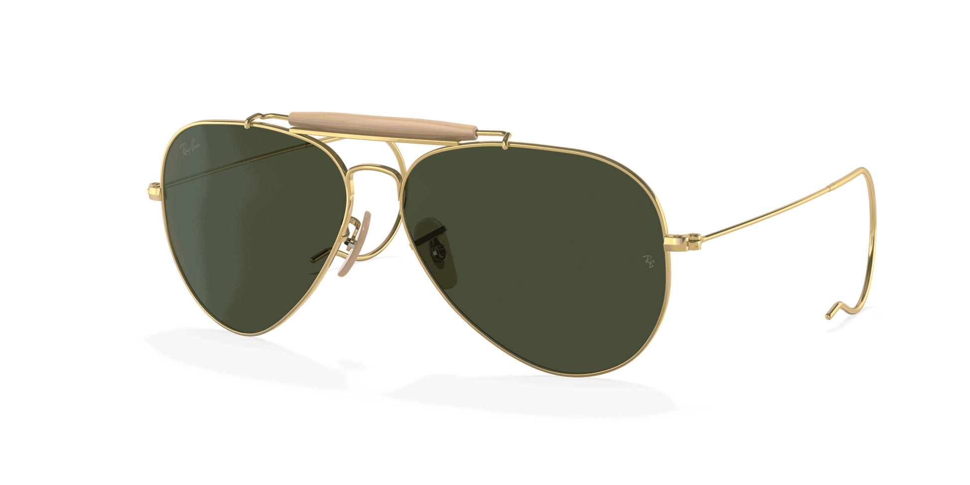 [G-15 Green Lenses, Polished Arista Gold Frame]