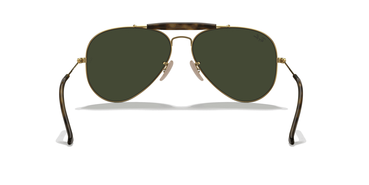 [G-15 Green Lenses, Polished Arista Gold Frame]