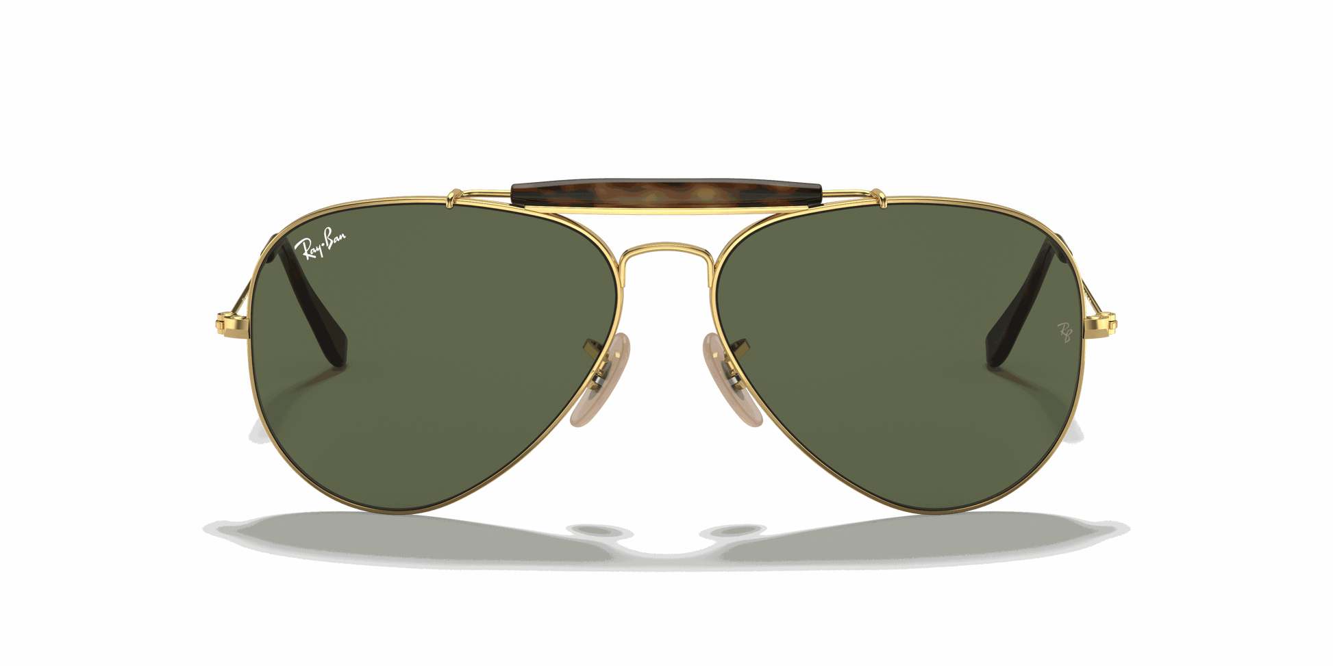 [G-15 Green Lenses, Polished Arista Gold Frame]
