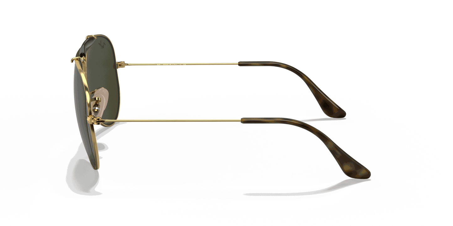 [G-15 Green Lenses, Polished Arista Gold Frame]