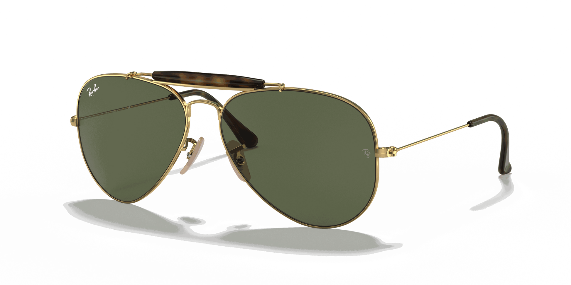 [G-15 Green Lenses, Polished Arista Gold Frame]