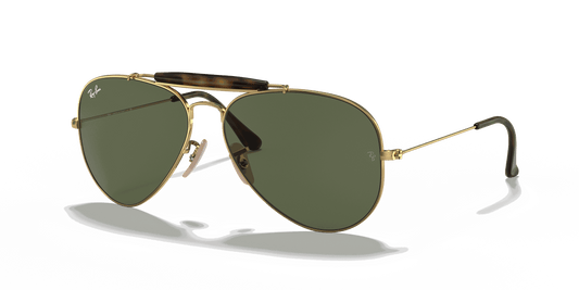 [G-15 Green Lenses, Polished Arista Gold Frame]