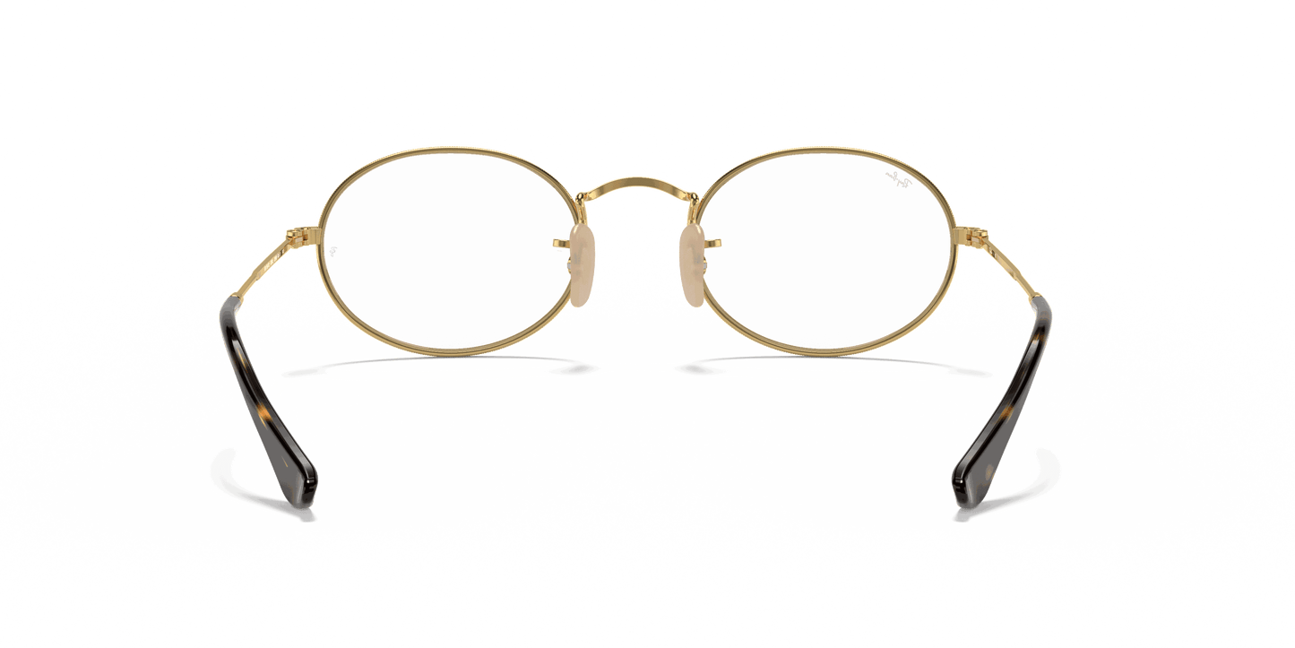 [Clear Lenses, Polished Arista Gold Frame]