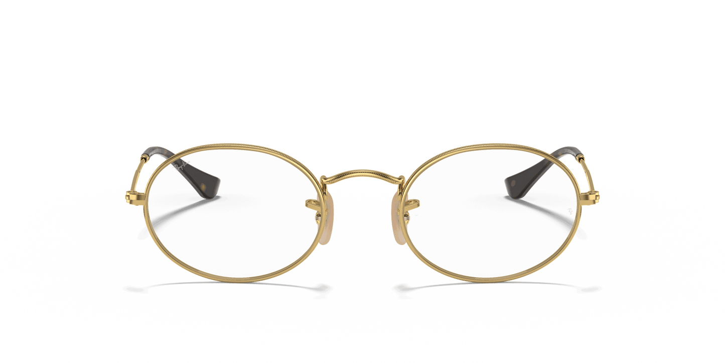 [Clear Lenses, Polished Arista Gold Frame]