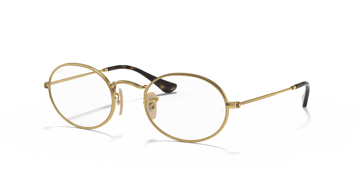 [Clear Lenses, Polished Arista Gold Frame]
